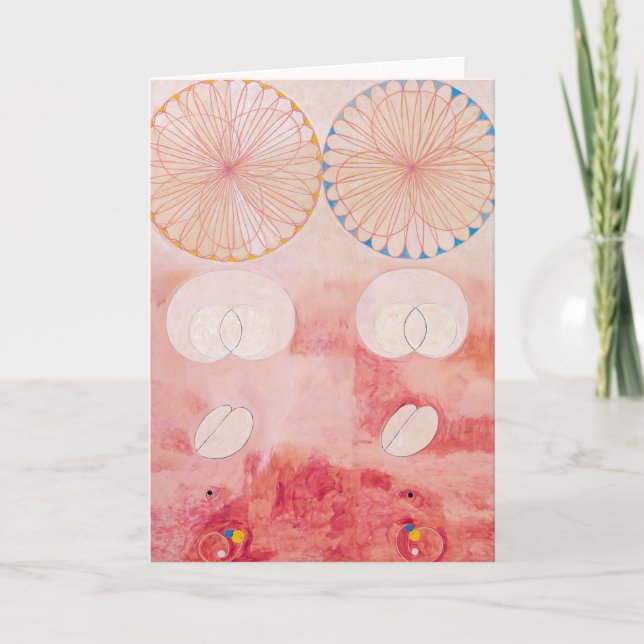 Zehn Größte, Nr. 9, Alter | Hilma af Klint | Karte (Vorderseite)