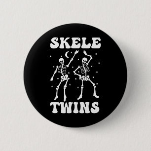 Zehn Halloween Matching Skeletwagen Funny Dancing Button