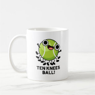 Zehn Knees Ball Funny Tennis Pub Kaffeetasse