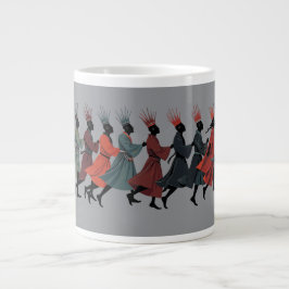Zehn Lords einen springenden Cut-Out Stift 1 Jumbo-Tasse