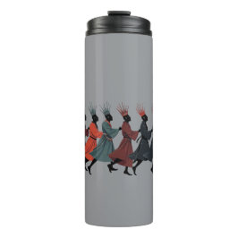 Zehn Lords einen springenden Cut-Out Stift 1 Thermosbecher