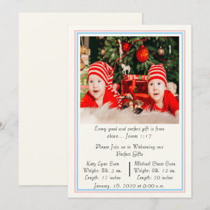 Zehn Neugeborene Ankündigung