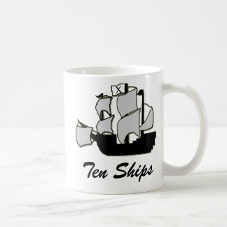 Zehn Schiffs-Tasse Kaffeetasse