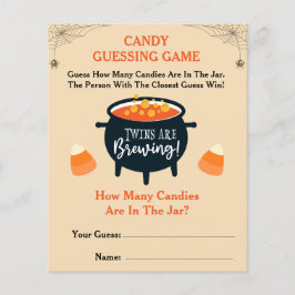 Zehn sind Halloween Candy Guessing Game