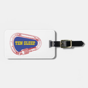 Zehn Sleep Rock Klettersteig Carabiner Gepäckanhänger