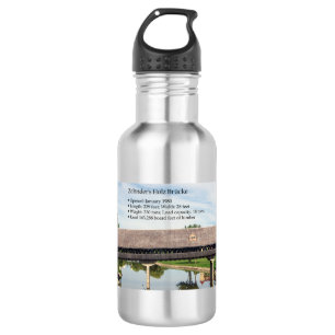 Zehnder Holz Brucke Wasserflasche