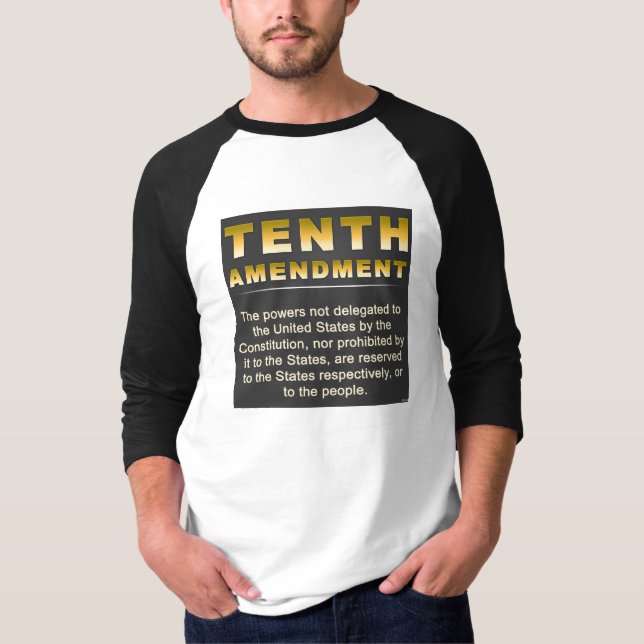 Zehnter Änderungsantrag T-Shirt (Vorderseite)