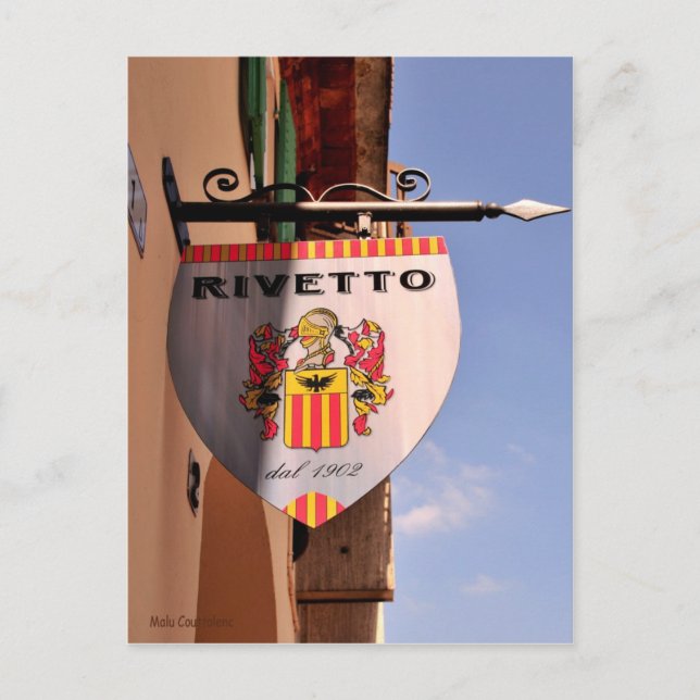 Zeichen 8 Postkarte (Vorderseite)