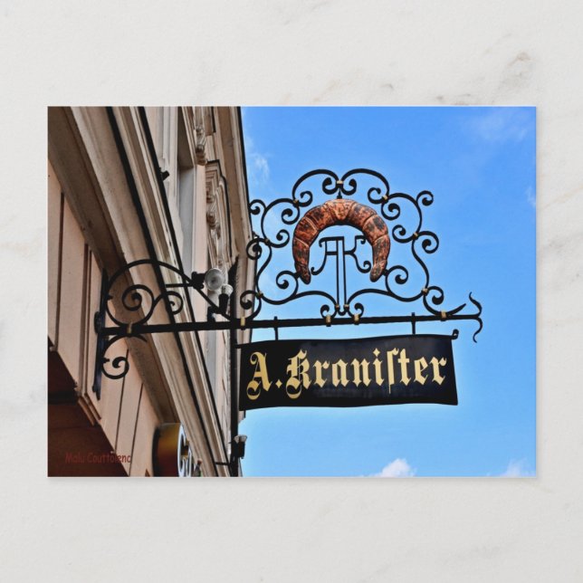 Zeichen 9 Postkarte (Vorderseite)