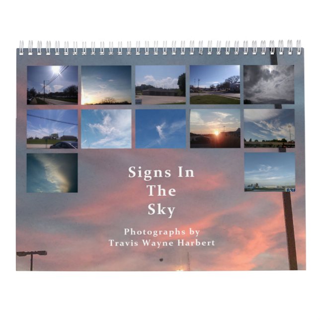 Zeichen am Himmel Kalender (Rückseite)