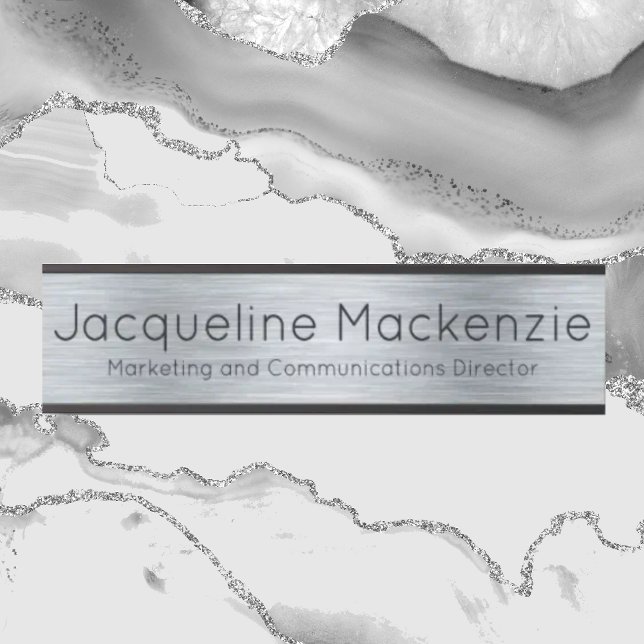 Zeichen der Führungskraft des Mitarbeiters an der  Türschild (Von Creator hochgeladen)