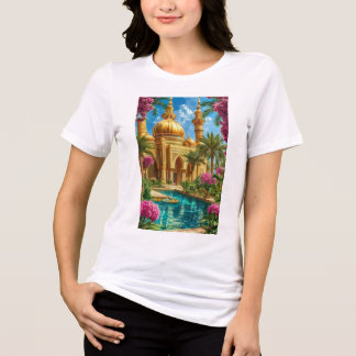 Zeichen der Geschichte und des Speichers Tri-Blend Shirt