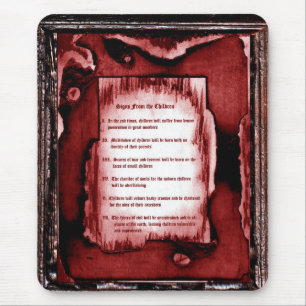 Zeichen der Kinder Mousepad