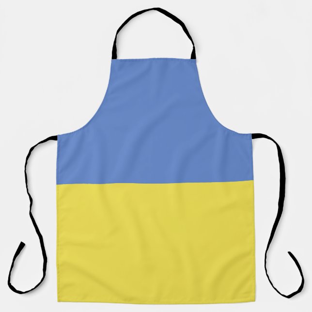 Zeichen der Ukraine-Flagge Schürze (Vorderseite)