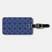 Zeichen der Unterscheidung: Fleur-de-lis auf blaue