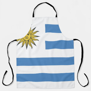 Zeichen der Uruguay-Flagge Schürze