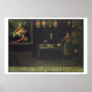 Zeichen der venezianischen Innung der Apotheker, Poster