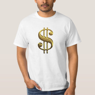 Zeichen des Dollar-Atlasses zuckte T - Shirt