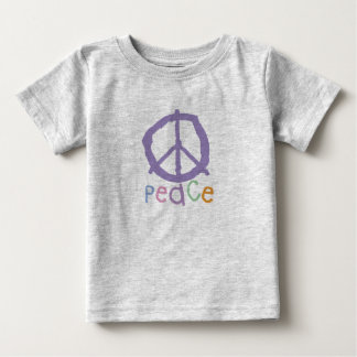 Zeichen des Kindes Friedens Baby T-shirt