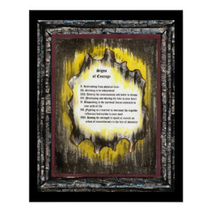 Zeichen des Mutes Poster