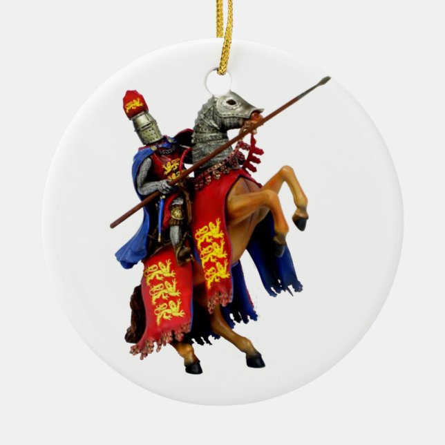 ZEICHEN DES POWERS KERAMIKORNAMENT (Vorne)