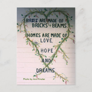 Zeichen / Encinitas, Kalifornien Postkarte