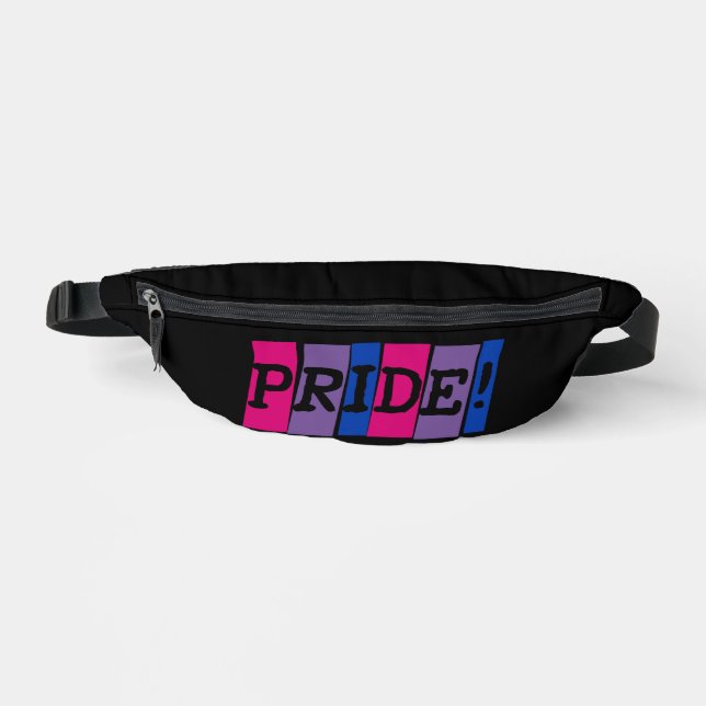 Zeichen für Bisexualität Bauchtasche (Vorderseite)