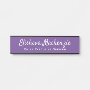 Zeichen für das Schild an der Tür - Lavendel