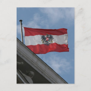 Zeichen für die Flagge Postkarte