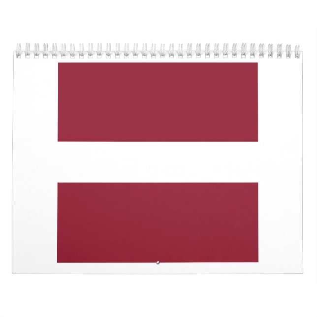 Zeichen für Lettland Kalender (Titelbild)