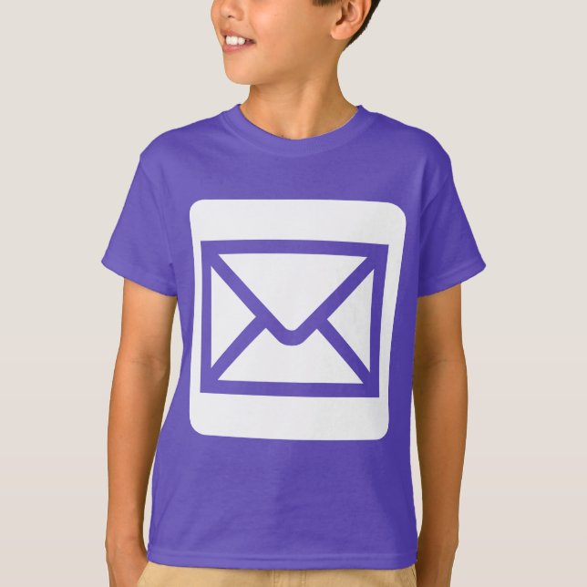 Zeichen für Umschlag - weiß T-Shirt (Vorderseite)
