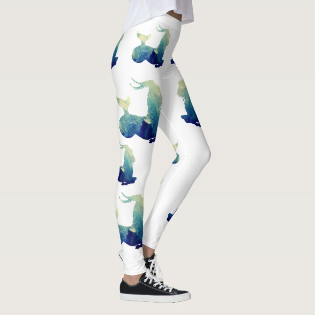 Zeichen für Wasserfarben Leggings (Rechts)