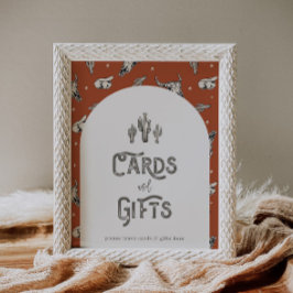 Zeichen für Wilde Westkarten und Geschenke