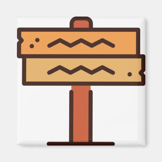 Zeichen Magnet (Vorne)