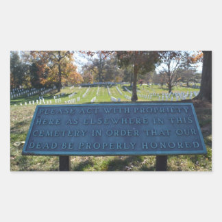 Zeichen respektieren rechteckiger aufkleber