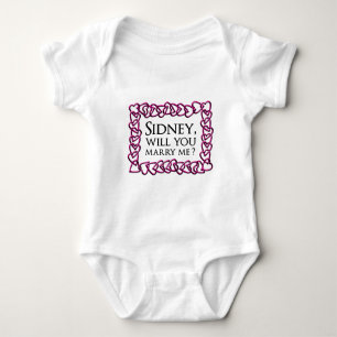 Zeichen Sidney Crosby Baby Strampler