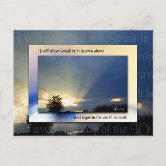 Zeichen und Wonders Postkarte