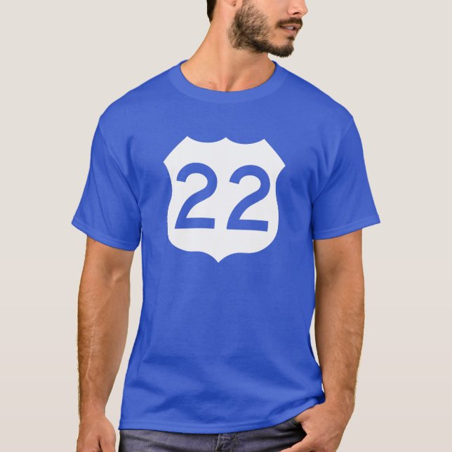 Zeichen US-Weg-22 T-Shirt (Vorderseite)
