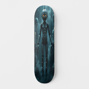 Zeichenfolgen der beschädigten Ausgabe 1 Skateboard