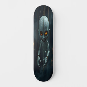 Zeichenfolgen der beschädigten Ausgabe 2 Skateboard