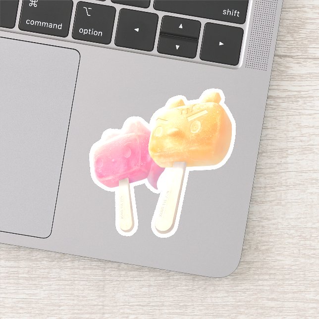 Zeichenketten Aufkleber (Detail)