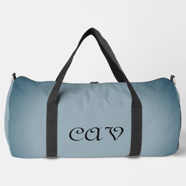 Zeichenketten-Backpack Duffle Bag (Vorderseite)