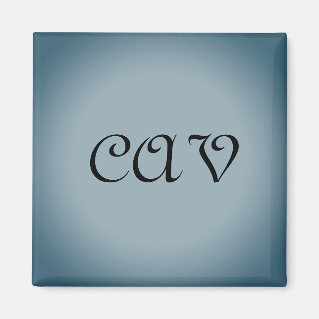 Zeichenketten-Backpack Magnet (Vorne)