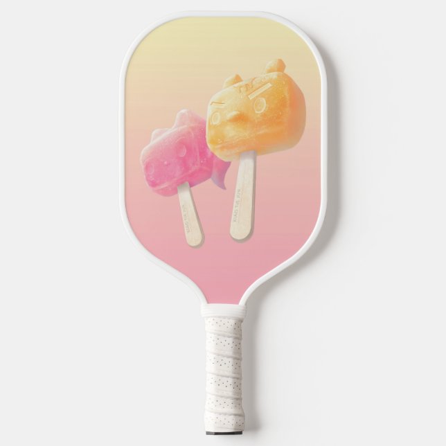Zeichenketten Pickleball Schläger (Vorderseite)