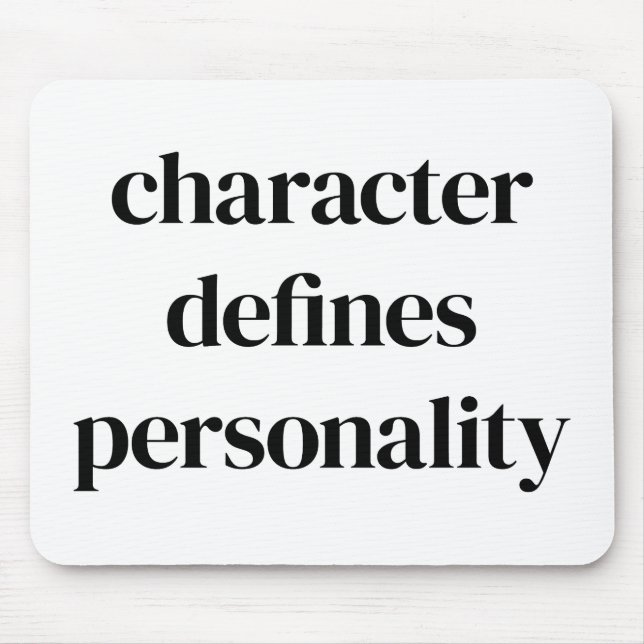 Zeichenmousepad Mousepad (Vorne)