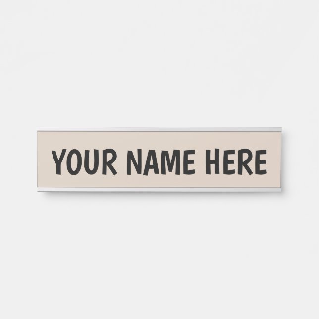 ZEICHENNAME TÜRSCHILD (Vorderseite )