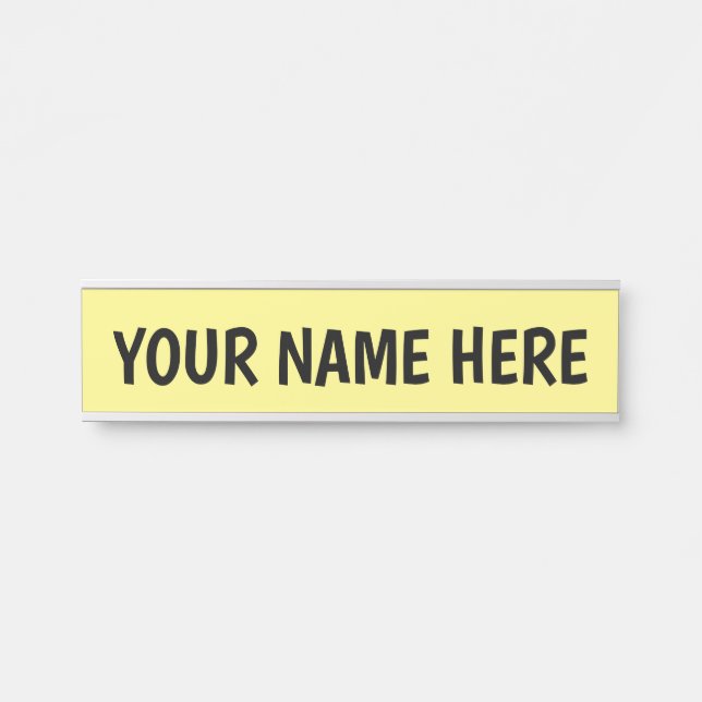 ZEICHENNAME TÜRSCHILD (Vorderseite )