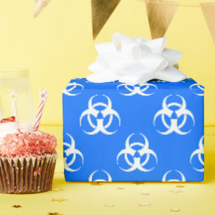Zeichenpapier für blaue und weiße Biogefährdung Geschenkpapier