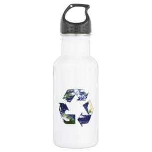 Zeichenrekrutierung Trinkflasche