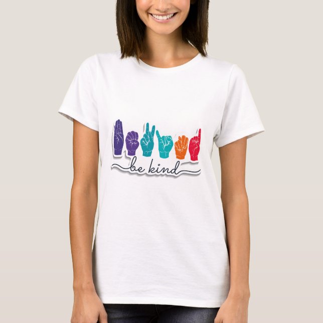 Zeichensprache des Aktivismus - hinweisen T-Shirt (Vorderseite)